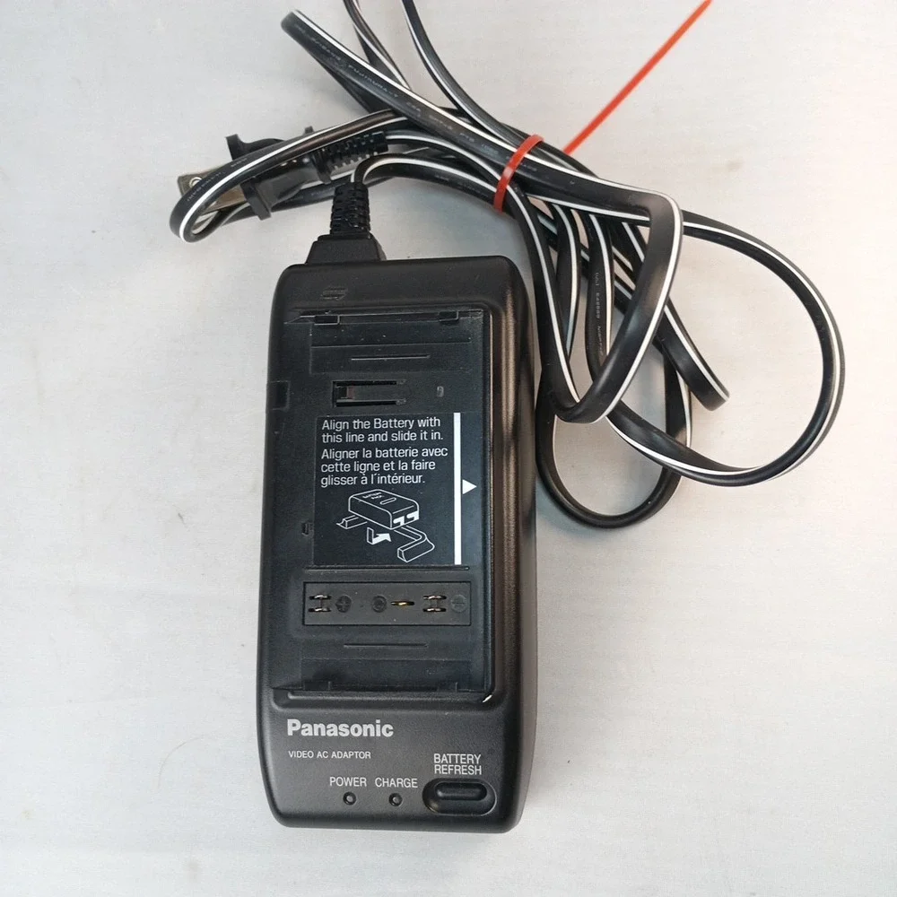 Panasonic PV-A17 Video AC Adapter VHS Camcorder Battery Charger Power Up